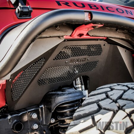 Westin Automotive 07-C WRANGLER(EXCL 2018 JL)TEXTURED BLACK INNER FENDERS - FRONT 62-11005